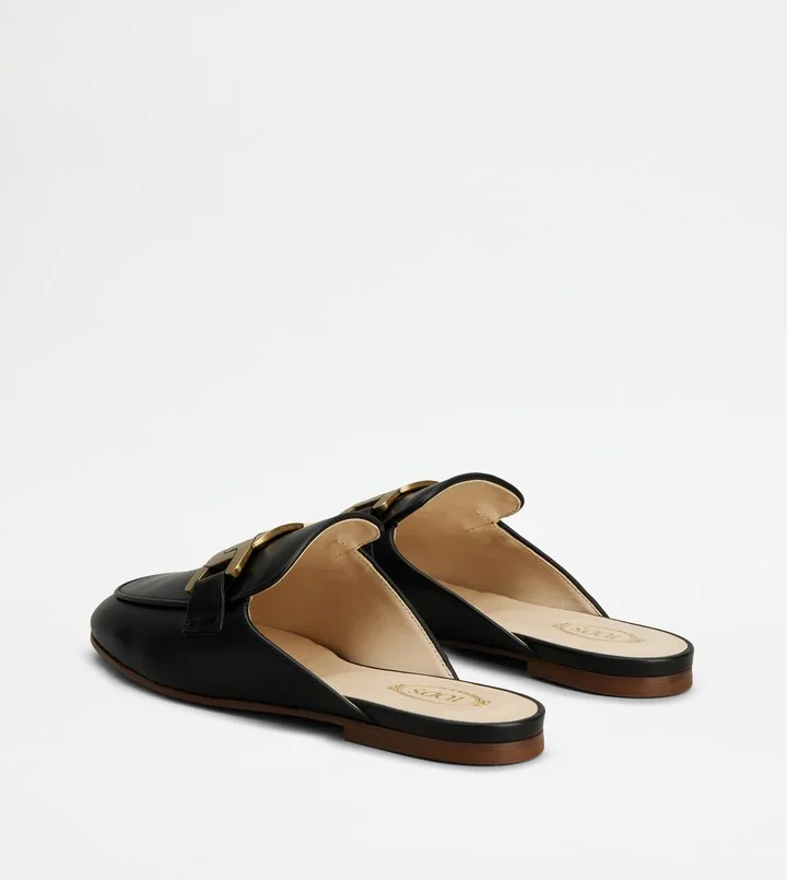 Mules in Leather - Image 3