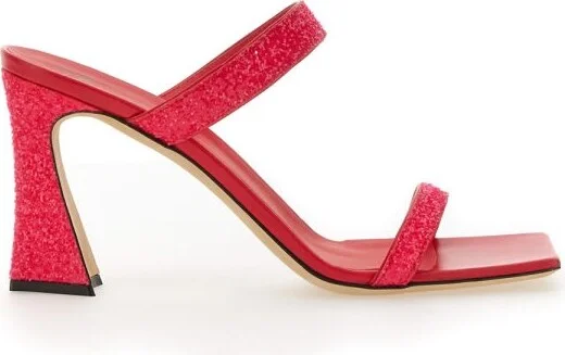 Mules With Glitter