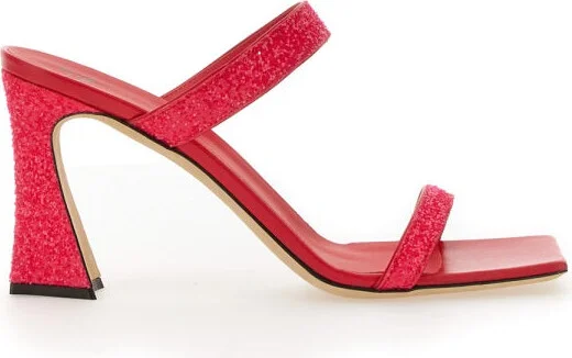 Mules With Glitter