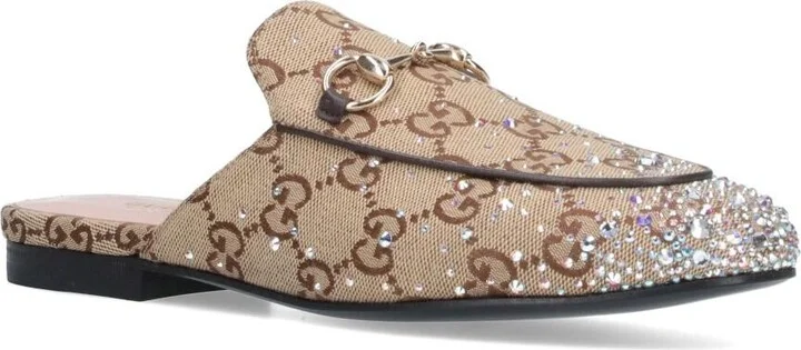 Mules With Rhinestones 'princetown' - Image 4