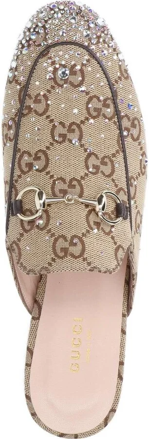Mules With Rhinestones 'princetown' - Image 5