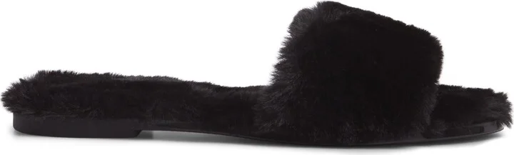 Mulholland Faux Fur Slide Sandal - Image 8