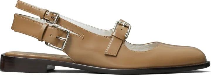Multi-Buckle Ballerina Shoes