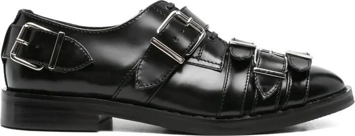 multi-buckle Brogues