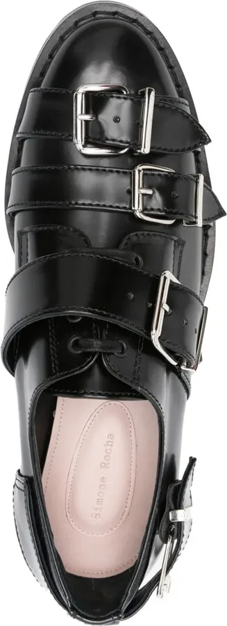 Multi-Buckle Derby Shoes - Image 4
