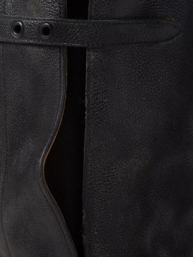 Multi-Buckle Leather Boots - Image 4