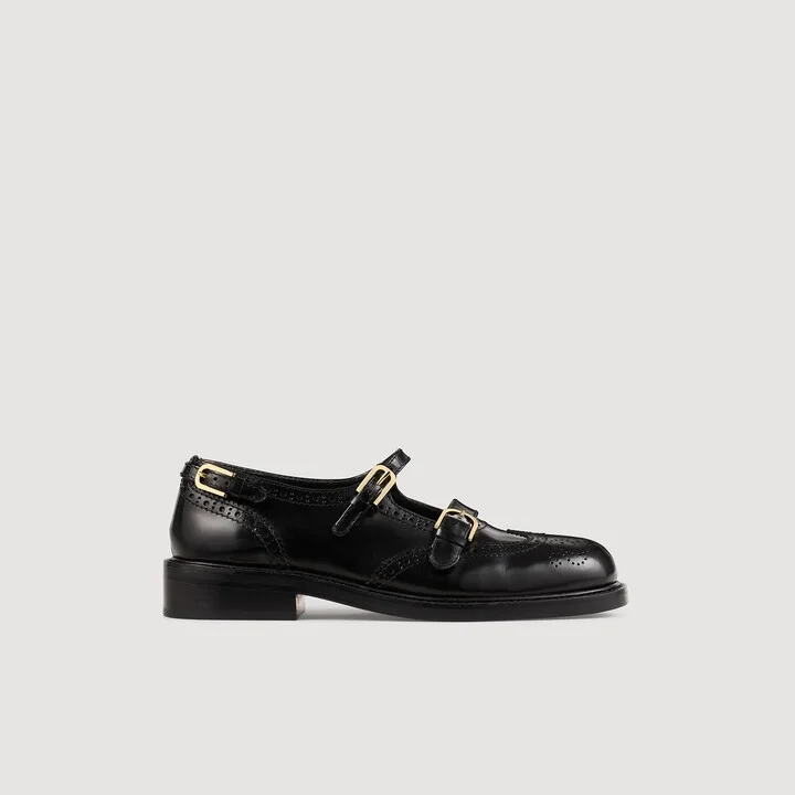 Multi-Buckle Mary Jane loafers