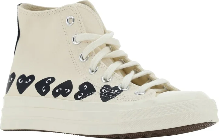 Multi Heart High Sneakers - Image 2