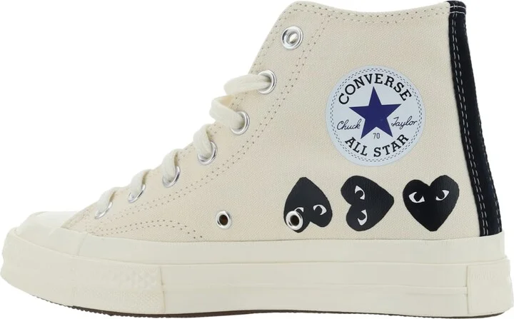 Multi Heart High Sneakers - Image 3