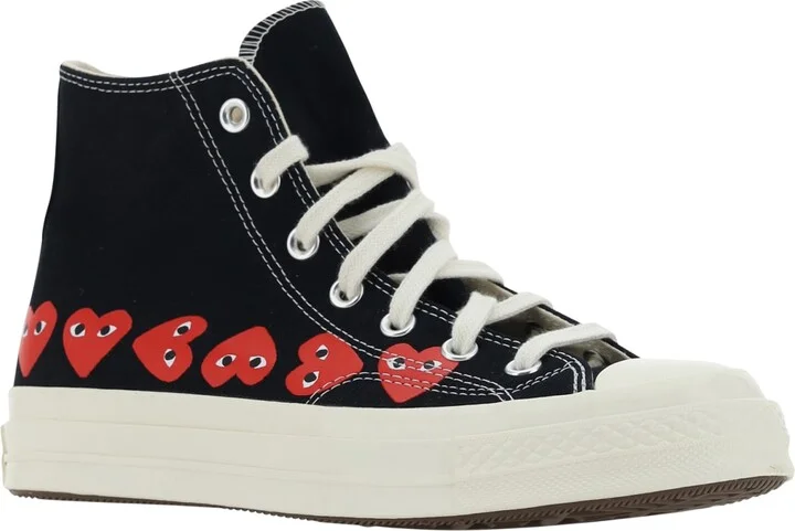 Multi Heart High Sneakers - Image 2