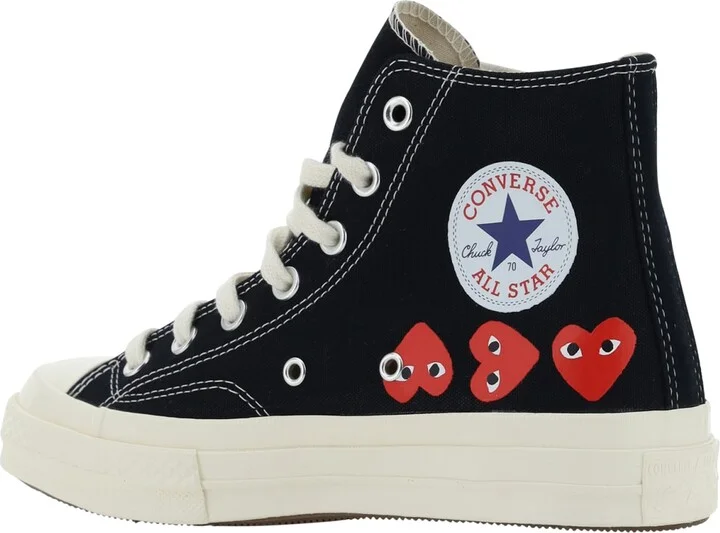 Multi Heart High Sneakers - Image 3