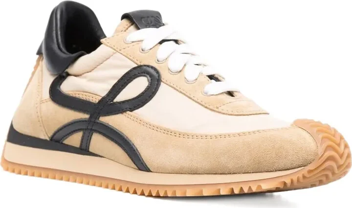 Multi-Panel Lace-Up Sneakers - Image 2