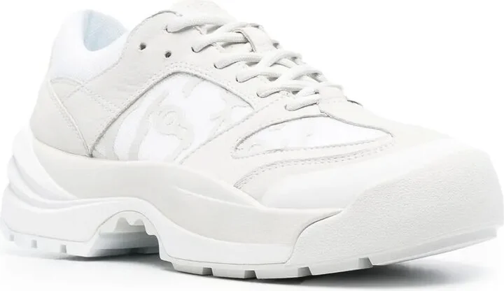 Multi-Panel Lace-Up Sneakers - Image 2