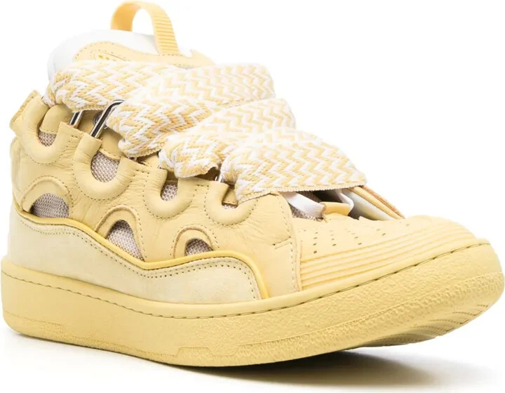 Multi-Panel Lace-Up Sneakers - Image 2