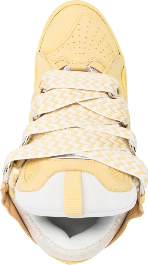 Multi-Panel Lace-Up Sneakers - Image 4