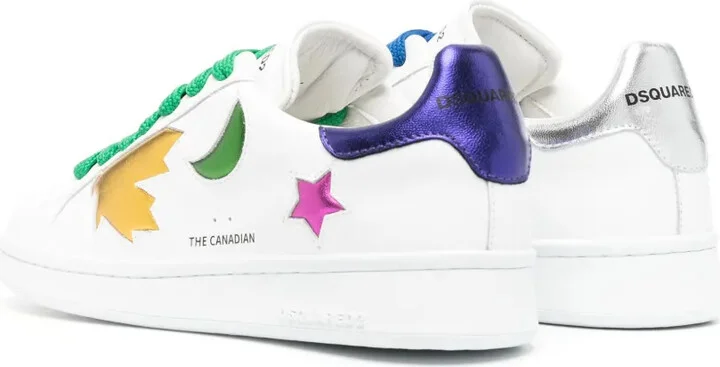 Multi-Panel Lace-Up Sneakers - Image 3