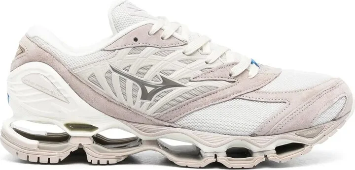 Multi-Panel Lace-Up Sneakers