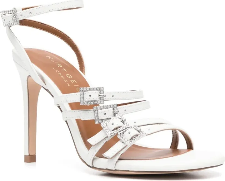Multi-Strap 100mm Heeled Sandals - Image 2