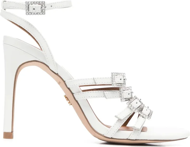Multi-Strap 100mm Heeled Sandals