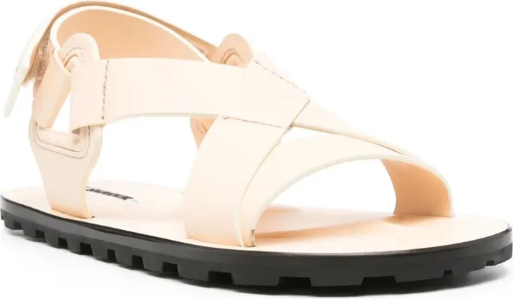 Multi-Strap Leather Sandals - Image 2