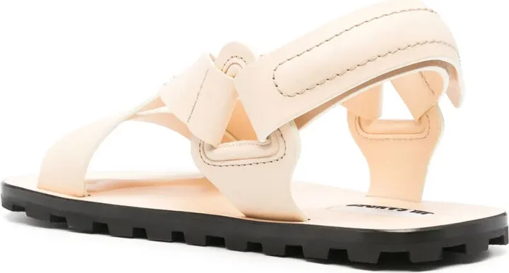 Multi-Strap Leather Sandals - Image 3