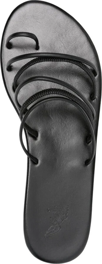 Multi-Strap Leather Sandals - Image 4