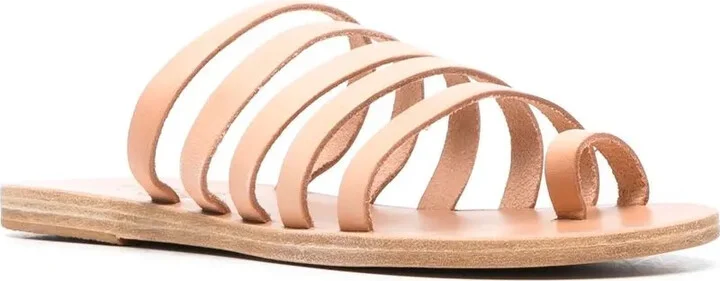 Multi-Strap Leather Sandals - Image 2