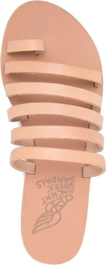 Multi-Strap Leather Sandals - Image 4