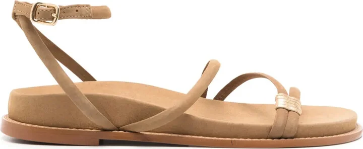 Multi-Strap Leather Sandals