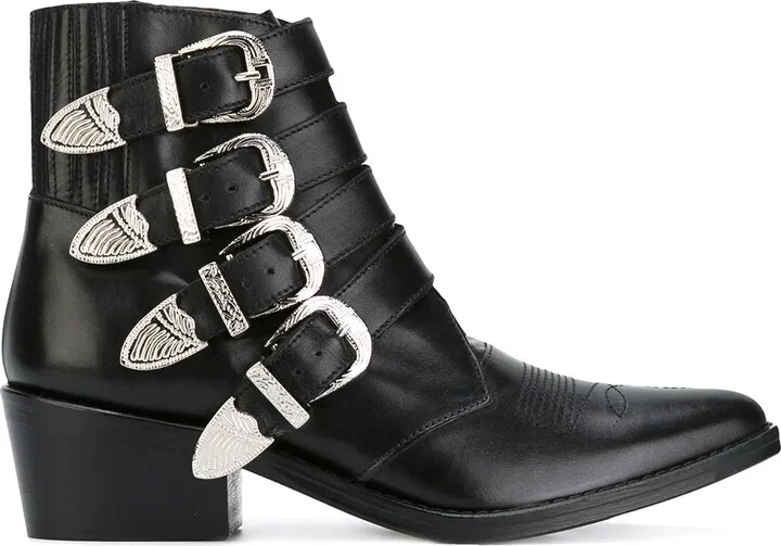 Multi Straps Boots