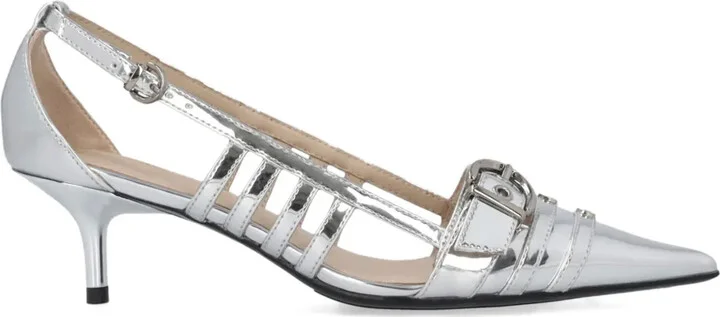 Multi-Straps Leather Pumps