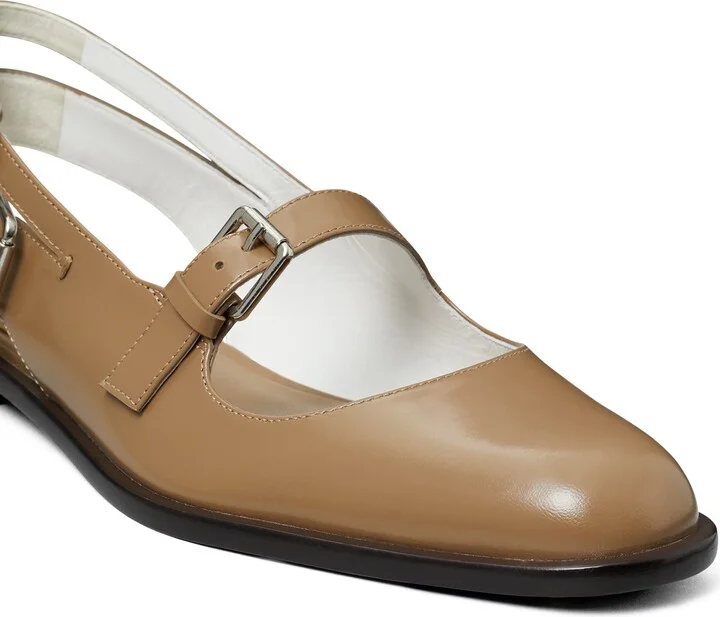 Multibuckle Slingback Flat - Image 5