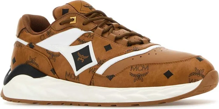 Multicolor Canvas And Leather Skywander Sneakers - Image 2