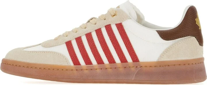 Multicolor Canvas Boxer Sneakers - Image 3