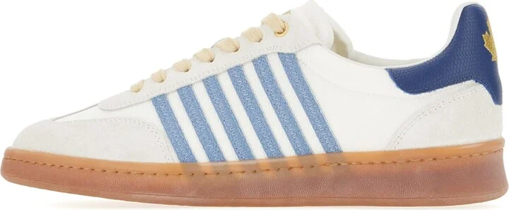 Multicolor Canvas Boxer Sneakers - Image 3