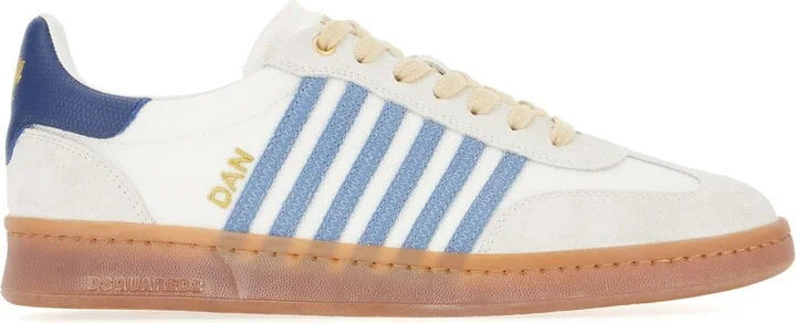 Multicolor Canvas Boxer Sneakers