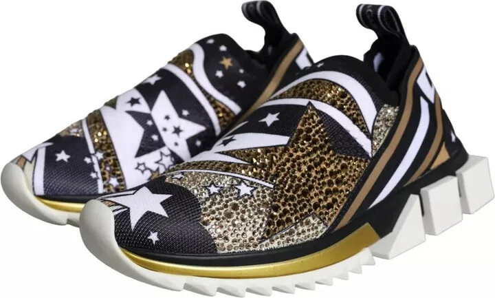 Multicolor Comet Star Print Sorrento Sneakers Women's Shoes - Image 2