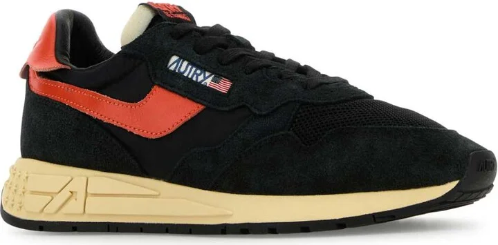 Multicolor Fabric And Suede Reelwind Sneakers - Image 2