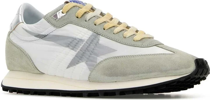 Multicolor Fabric And Suede Running Marathon Sneakers - Image 2
