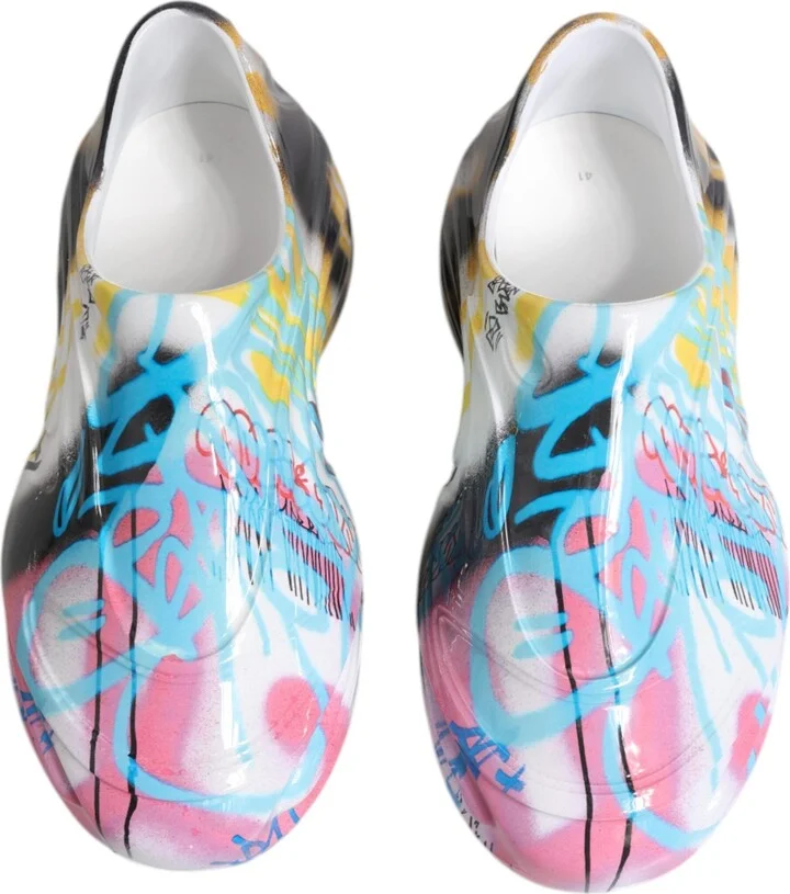 Multicolor Graffiti Daymaster Sneakers Men's Shoes - Image 3
