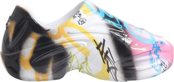 Multicolor Graffiti Daymaster Sneakers Men's Shoes