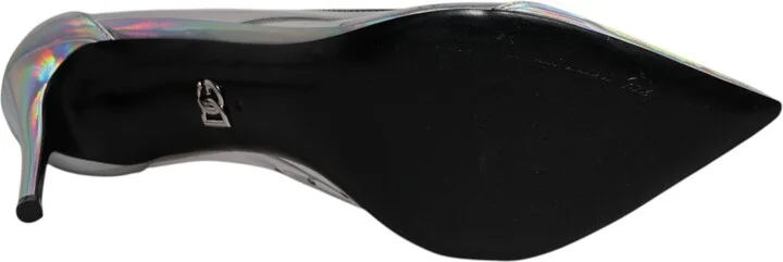 Multicolor Iridescent Pointed Toe Pumps Women's Shoes (Pre-Owned) - Image 6