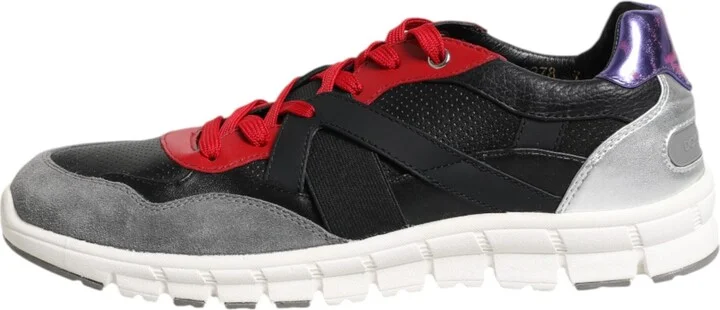 Multicolor Lace Up Low Top Men Sneakers Men's Shoes (Pre-Owned) - Image 6