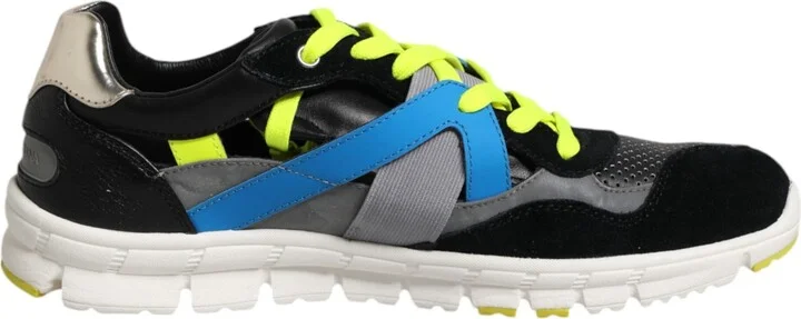 Multicolor Lace Up Low Top Men Sneakers Men's Shoes (Pre-Owned)