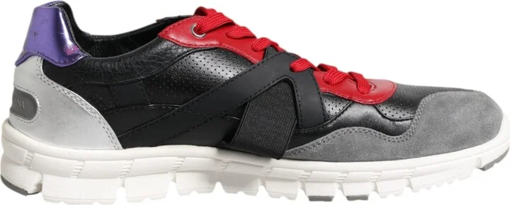 Multicolor Lace Up Low Top Men Sneakers Men's Shoes (Pre-Owned)