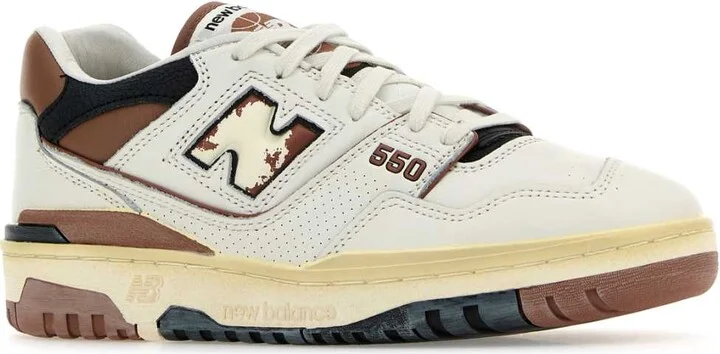Multicolor Leather 550 Sneakers - Image 2
