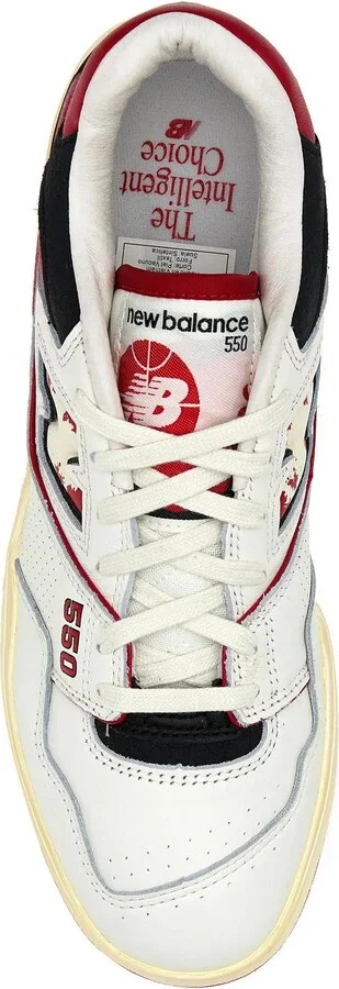 Multicolor Leather 550 Sneakers - Image 4
