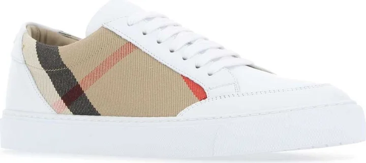Multicolor Leather And Fabric Sneakers - Image 2