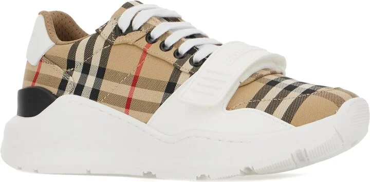 Multicolor Leather And Fabric Sneakers - Image 2