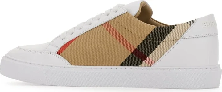 Multicolor Leather And Fabric Sneakers - Image 3